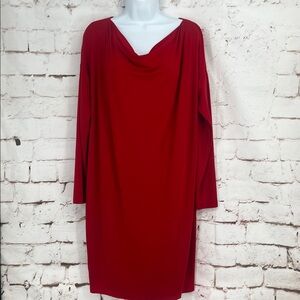 Eileen Fisher Drape Neck Dress, Size M